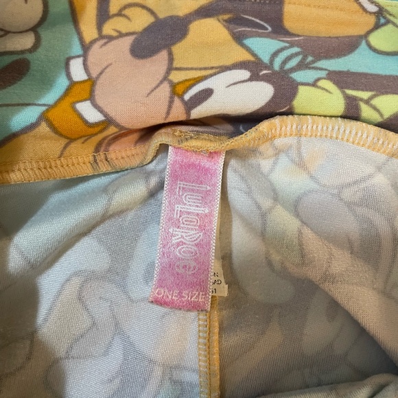 Lularoe Disney Goofy Leggings - Picture 2 of 2
